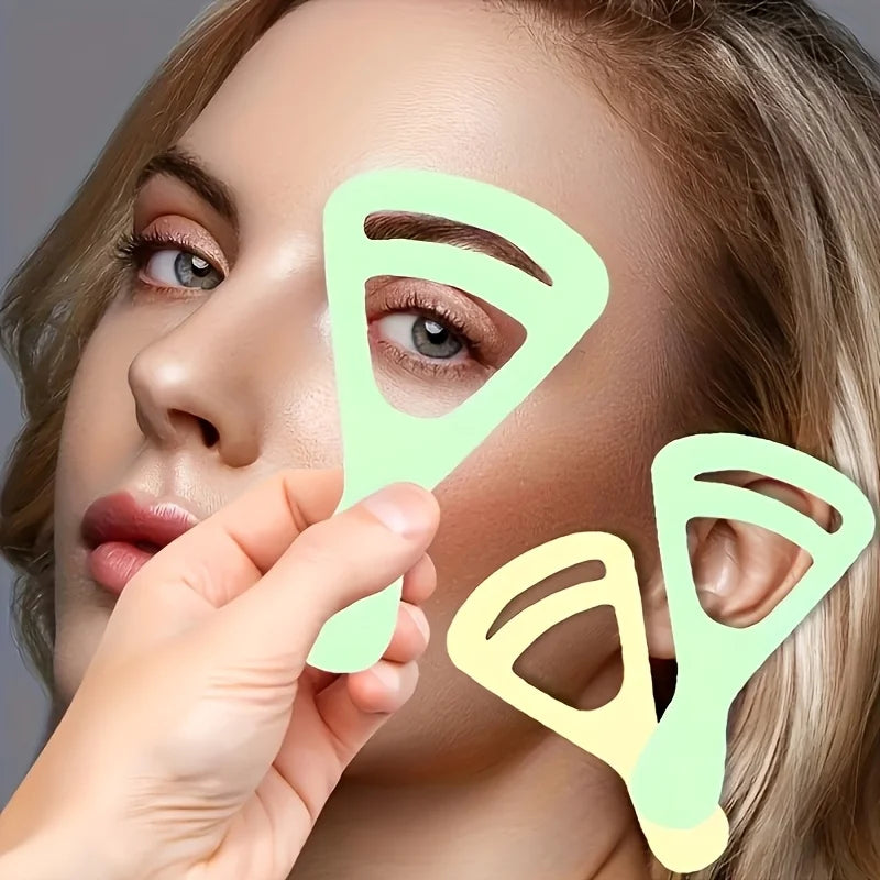 SWANS Reusable Eyebrow Stencils – 1/3/6 Piece Shaping Kit Eyebrow Stencil Set SWANS