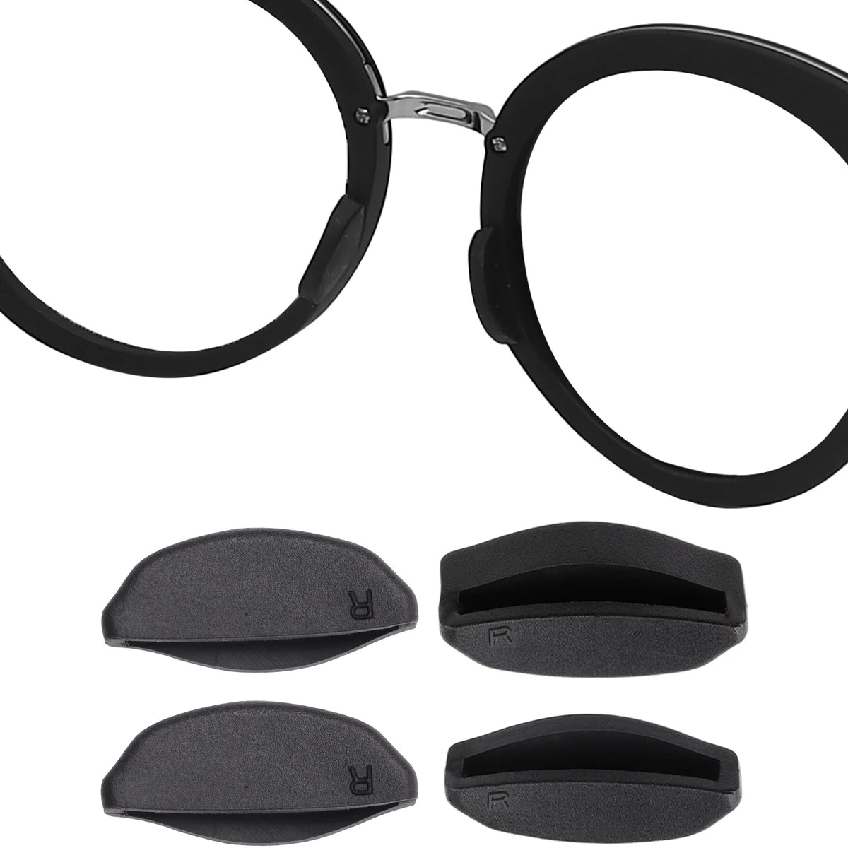 Silicone Nose Pads for Oakley Spindrift & Side Swept Frames Eyewear Nose Pads SWANS 1 Pair
