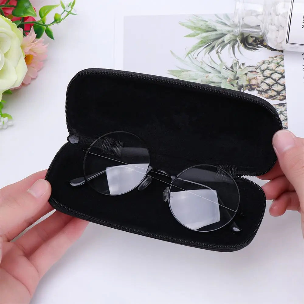 Zipper Stripe EVA Glasses Case – Unisex Eyewear Protector Eyewear Case SWANS