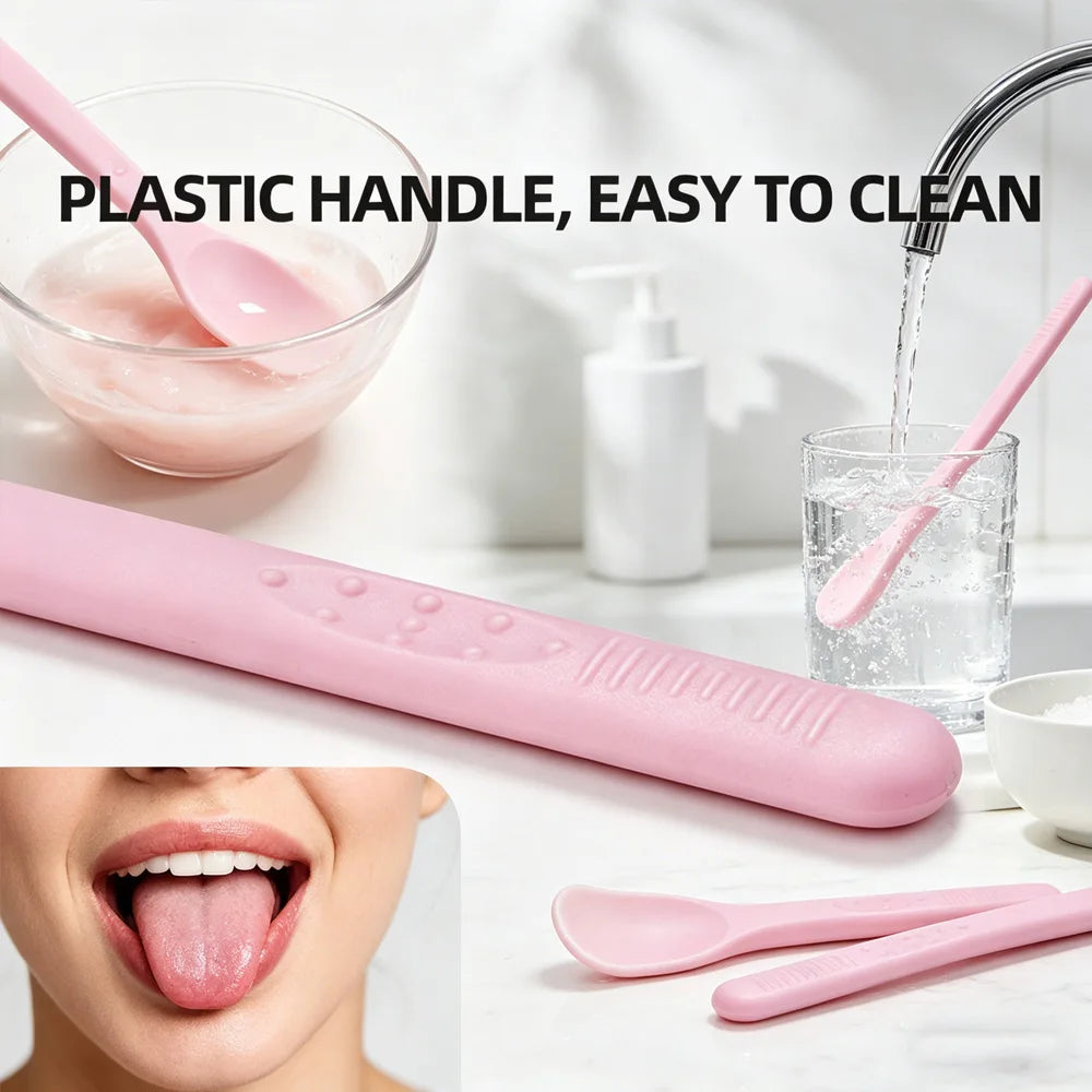SWANS Stainless Steel Tongue Scraper – Fresh Breath Oral Tool Tongue Scraper SWANS