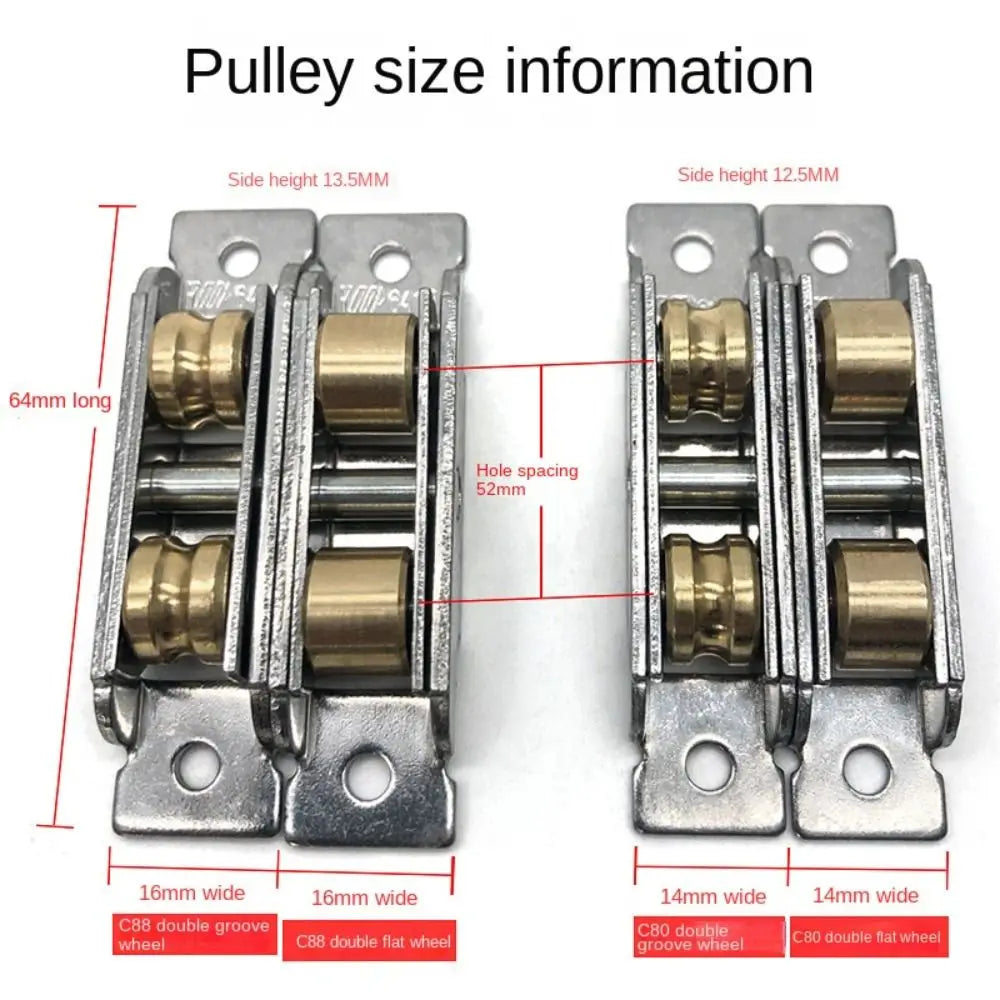 Stainless Steel Sliding Door Window Roller Pulley Hardware Door Roller Pulley SWANS
