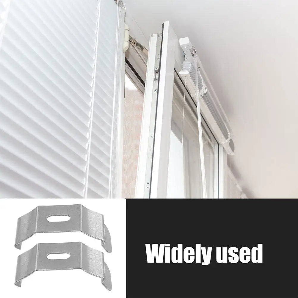20-Pack Iron Vertical Blind Mounting Brackets & Clips Blind Mounting Brackets SWANS Default Title