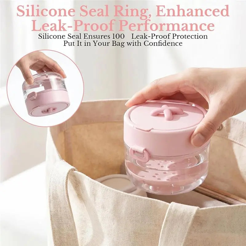 Denture Bath Case with Cleaning Brush & Removal Tool Denture Bath Case SWANS