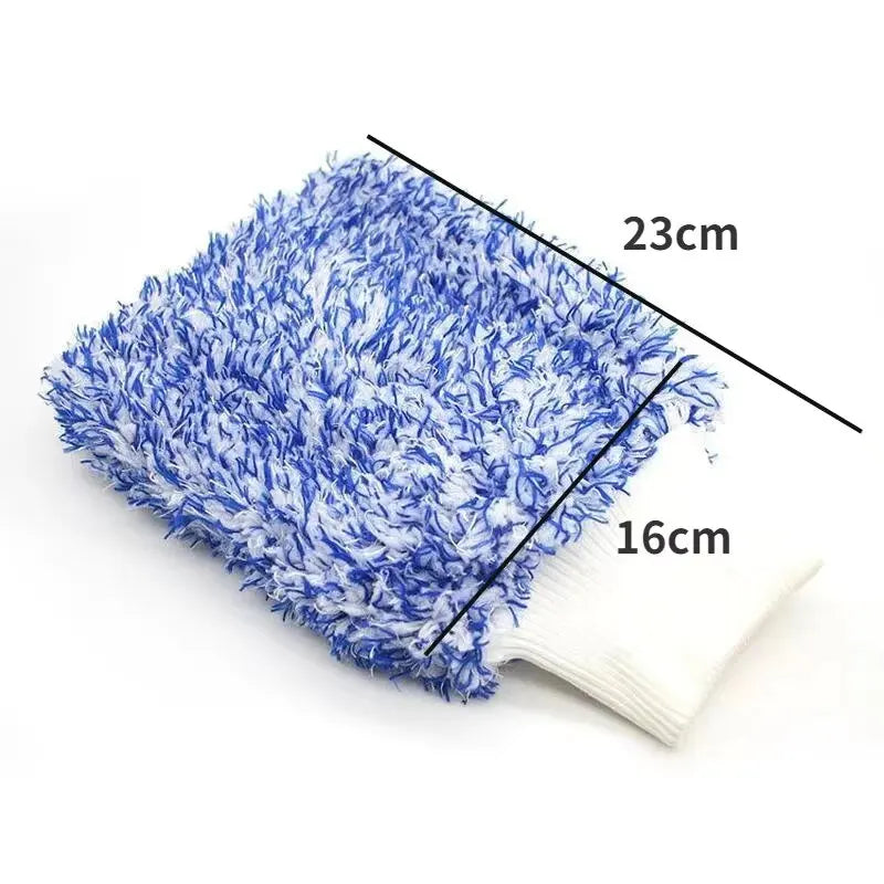 Microfiber Car Wash Gloves – Scratch-Free High-Density Mitt Car Wash Mitt SWANS