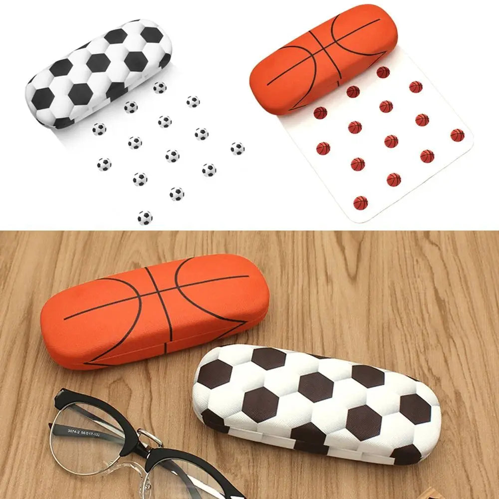 Sports Pattern Glasses Case – Anti-Pressure Metal Spectacle Box Eyeglasses Case SWANS