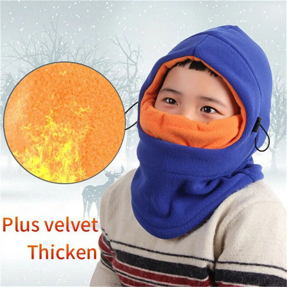 Kids Thermal Balaclava Ski Mask Full Face Hat – Ages 3–12 Kids Balaclava Hat SWANS