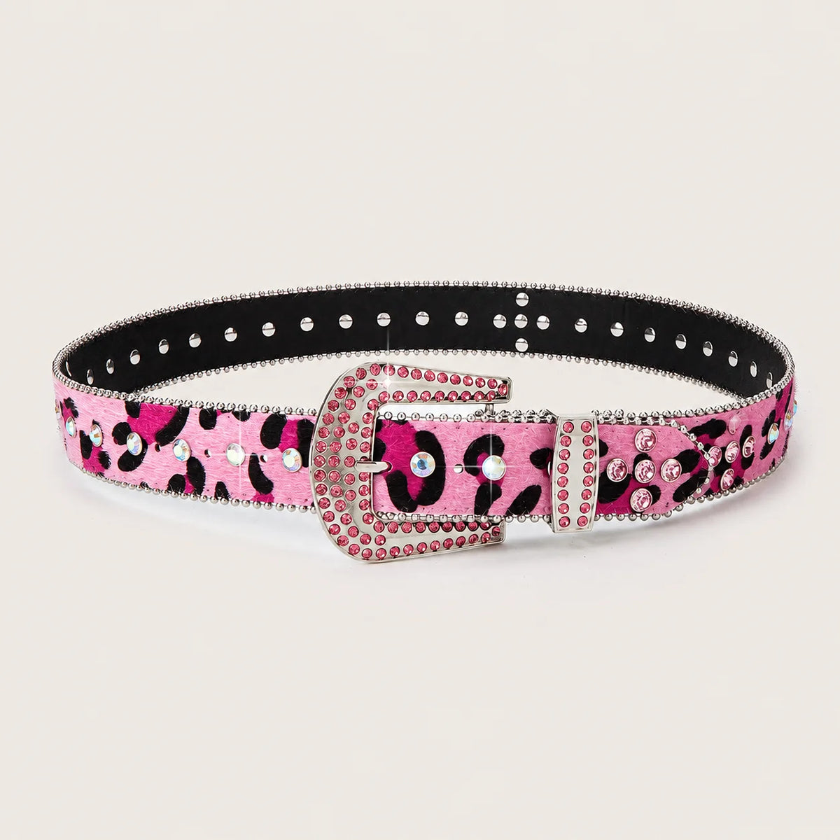 Women's Rhinestone PU Belt for Dresses, Skirts & Jeans Fashion Belt SWANS