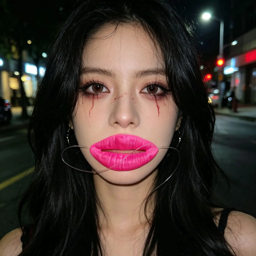 Oversized Fake Lips Prop – Halloween Cosplay Party Accessory Costume Prop SWANS