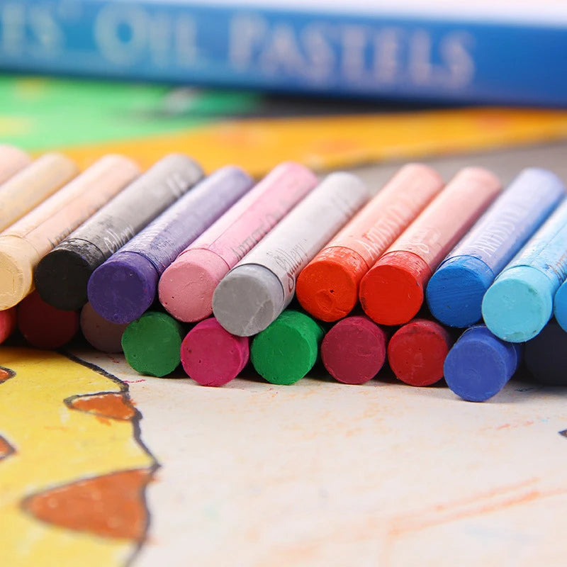 SWANS 25-Color Soft Oil Pastel Set – Washable Art Supplies Oil Pastel Set SWANS