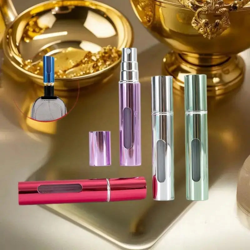 Refillable Travel Perfume Atomizer Spray Bottle 8ml 10ml Perfume Atomizer SWANS