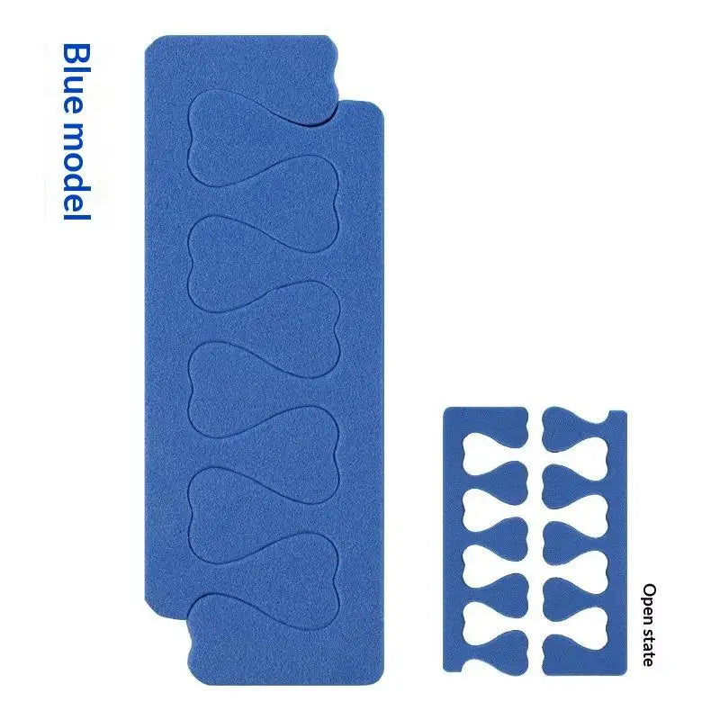 EVA Toe & Finger Separators – 2 Pairs Manicure Pedicure Tool Nail Art Separators SWANS one size Blue
