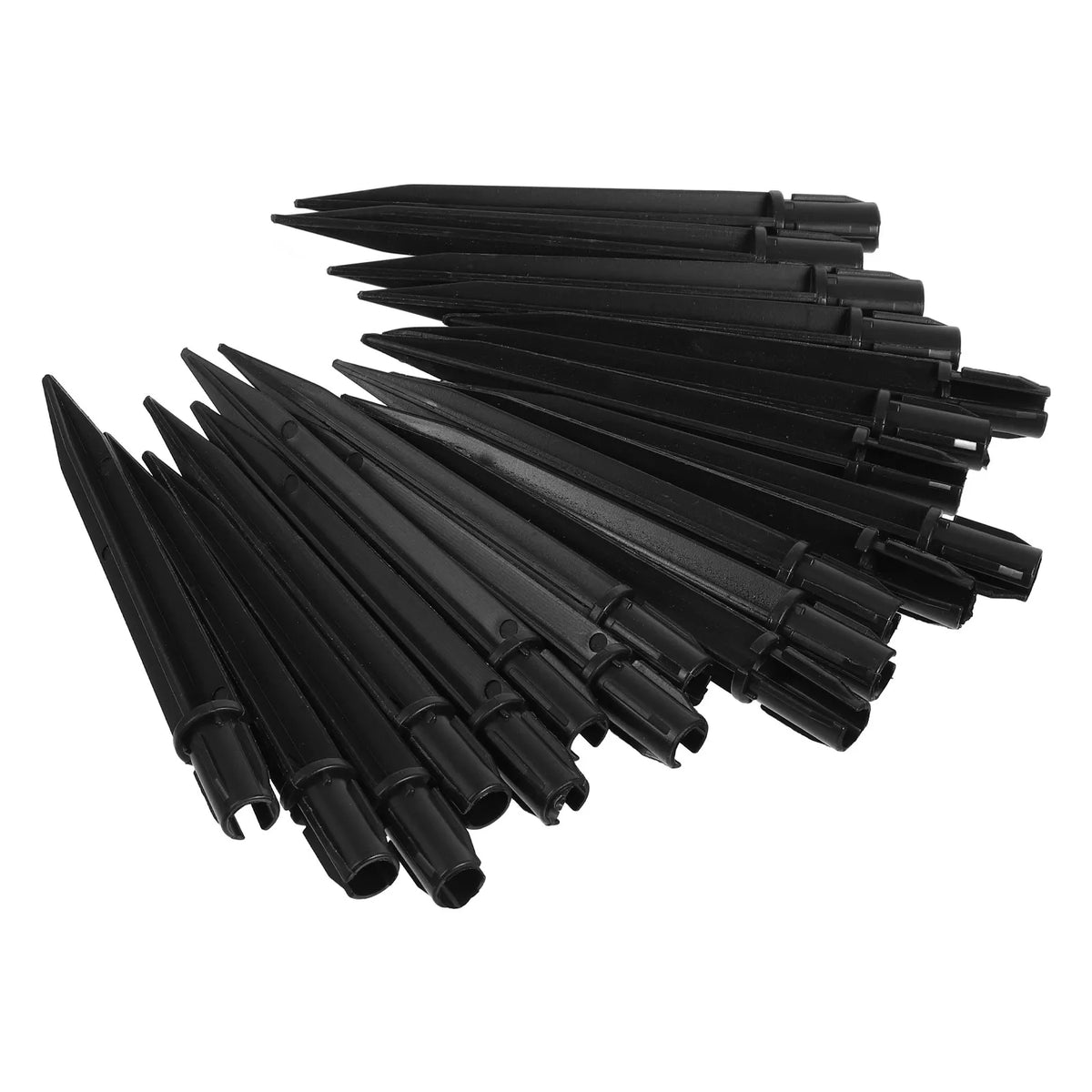 20-Pack Solar Light Ground Stakes – Plastic Garden Path Spikes Solar Light Stakes SWANS Default Title