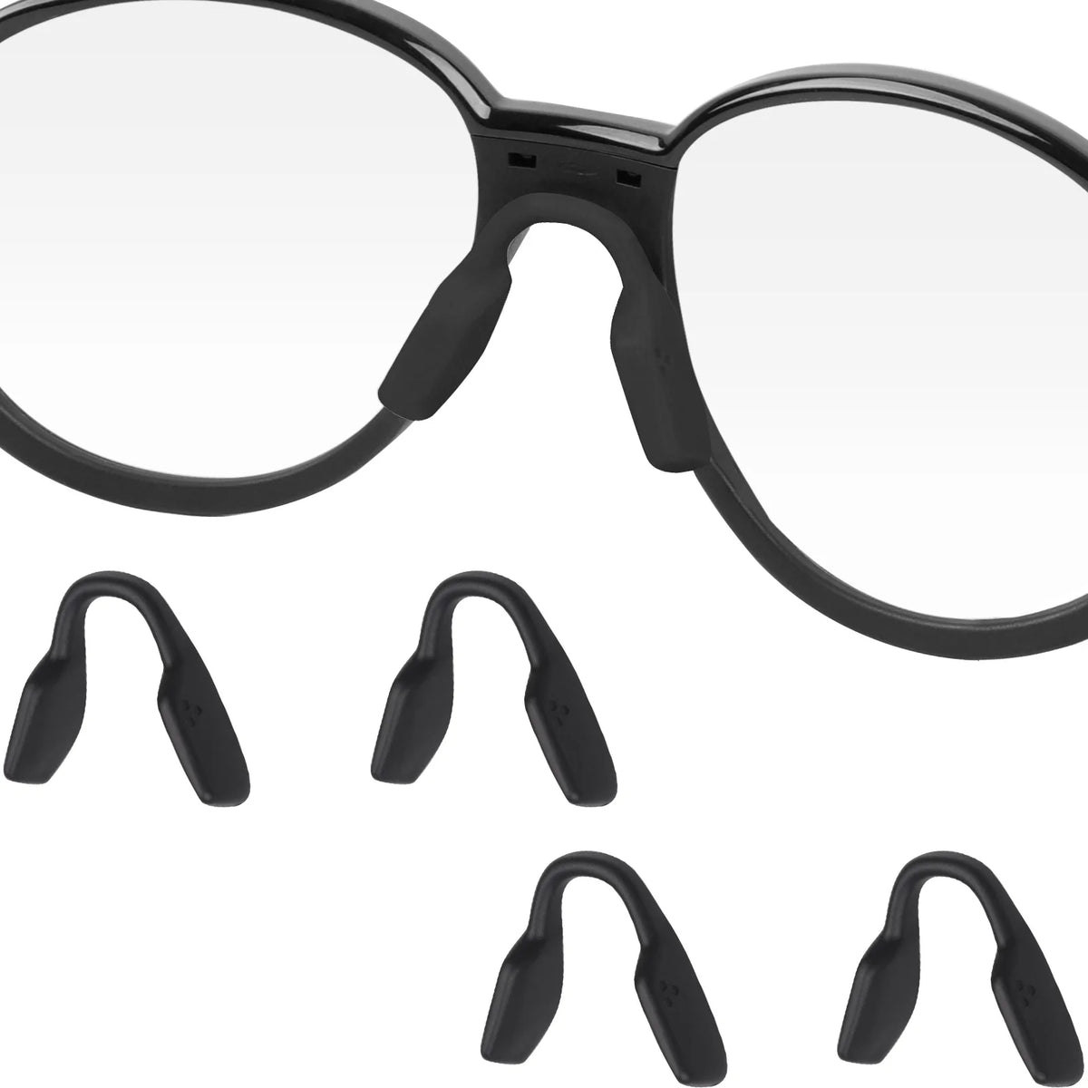 Silicone Nose Pads for Oakley Plazlink Portal Portal X Frames Eyewear Nose Pads SWANS 4 Pairs