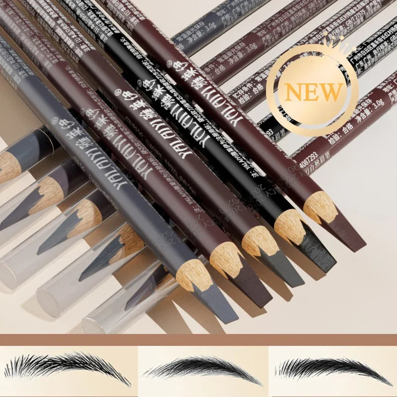 Waterproof Microblading Eyebrow Pencil – Long-Lasting Brow Define Eyebrow Pencil SWANS