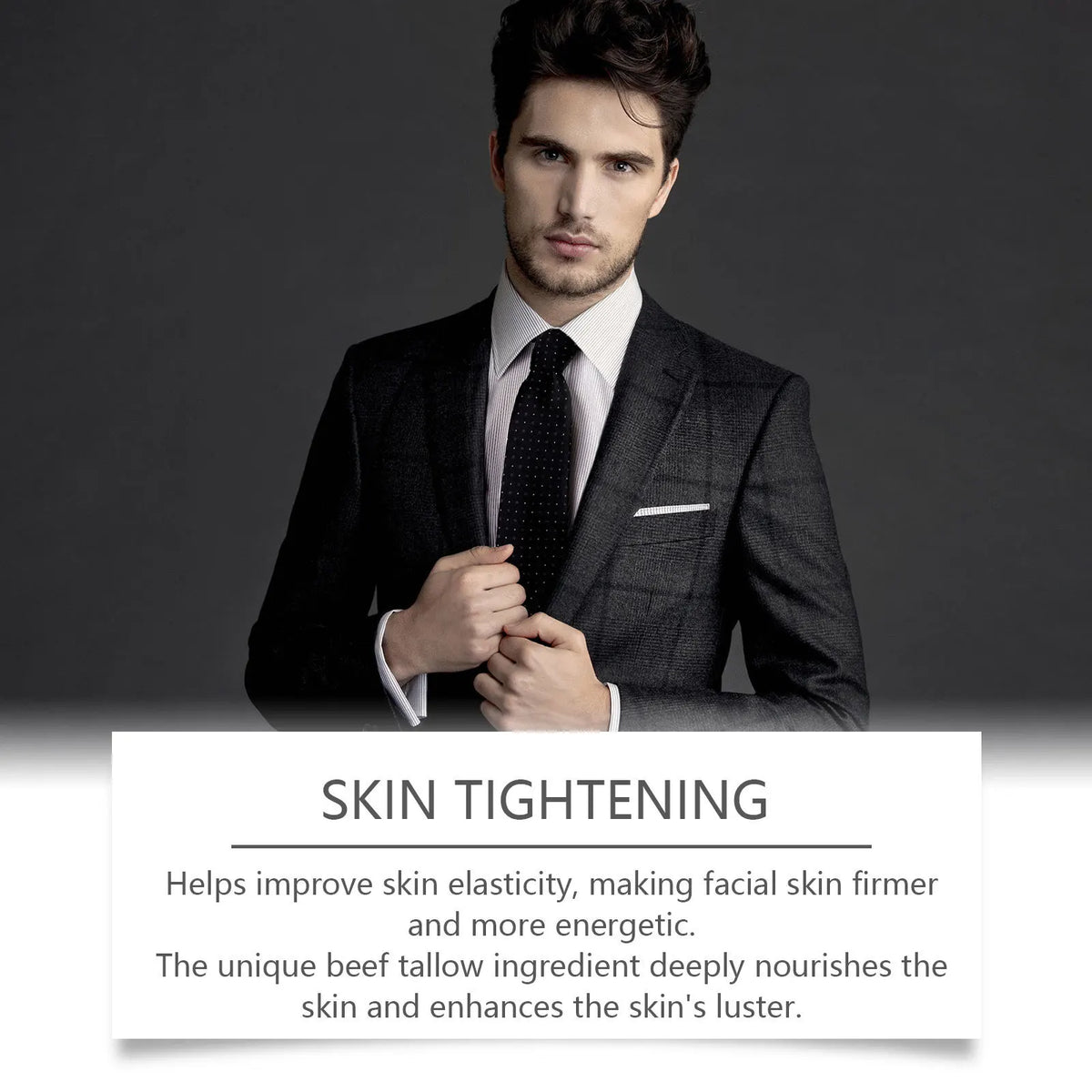 WEST MONTH Men's Collagen Firming Cream – Anti-Aging Moisturizer Men's Face Cream SWANS