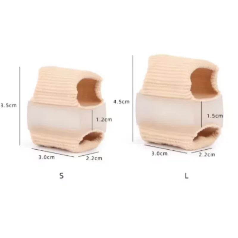 Silicone Toe Separator & Spreader – Big Toe Corrector 1/2/4pc Toe Separator SWANS