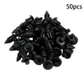 50-Pack 7mm Plastic Door Trim Panel Clips – Universal Car Fit Automotive Trim Clips SWANS 50pcs-xindkk