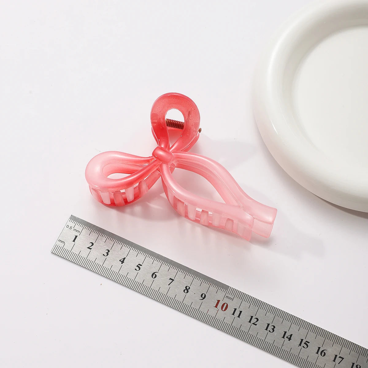 Bow Hair Claw Clip – Acrylic Gradient & Solid Crab Hairpin Hair Claw Clip SWANS