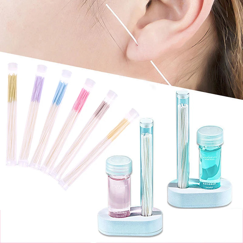 70-Pack Ear Piercing Cleaning Lines – Disposable Aftercare Kit Piercing Aftercare Tool SWANS
