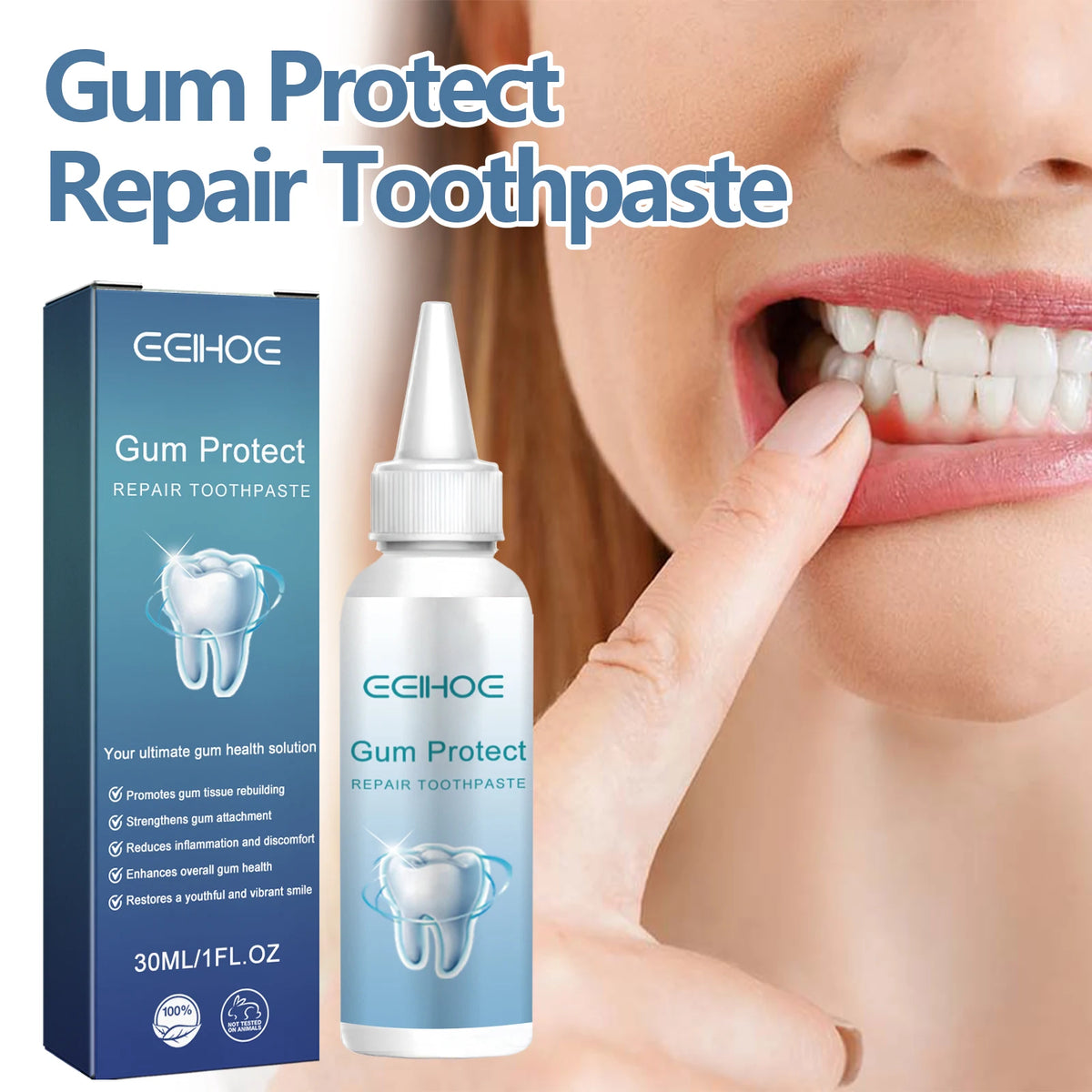 SWANS Gum Repair Toothpaste Serum – Deep Clean Tooth Care Oral Care Serum SWANS