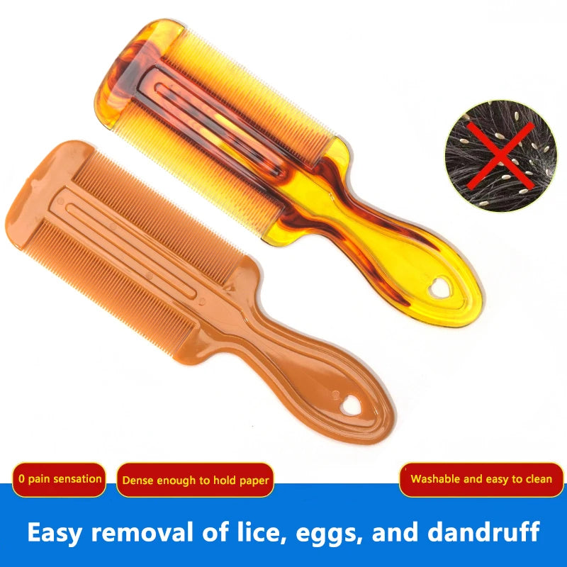 SWANS Double-Sided Fine Tooth Lice & Dandruff Comb Fine Tooth Hair Comb SWANS