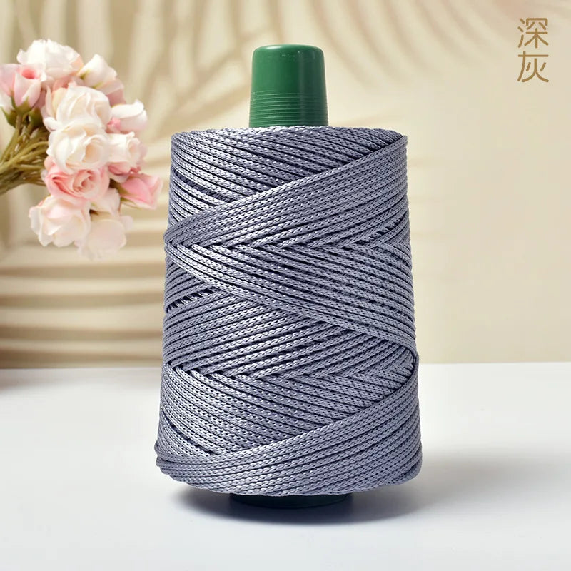 Ice Silk Yarn for Crochet – Lightweight Summer DIY Craft Yarn