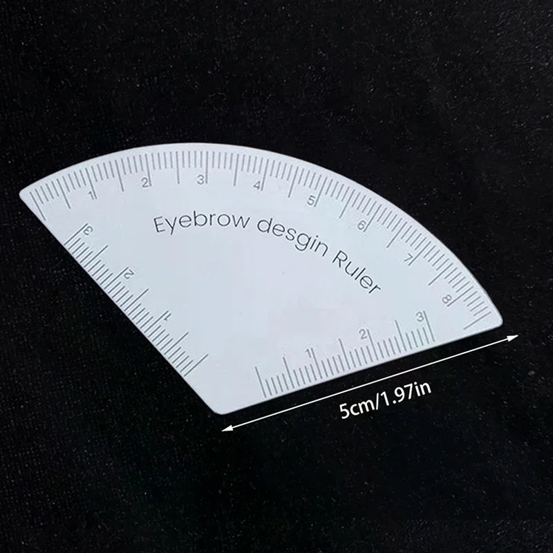 Eyebrow Mapping Ruler – Microblading Brow Shaping Stencil Eyebrow Stencil Tool SWANS