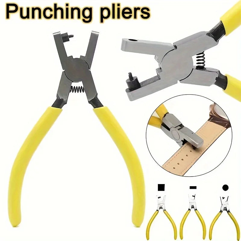 2mm Leather Hole Punch Plier – Belt, Collar & Craft Repair Tool Leather Hole Punch SWANS
