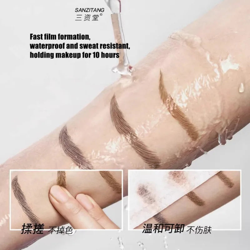 SANZITANG Liquid Eyebrow Pencil – Waterproof Brow Definer Liquid Eyebrow Pencil SWANS