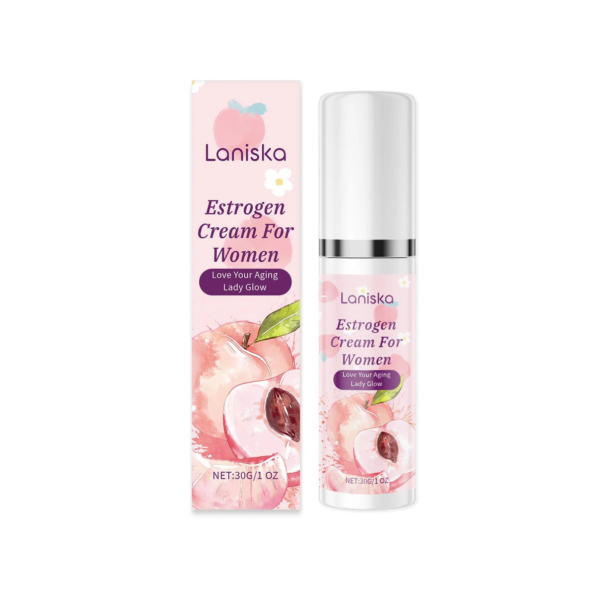 Laniska Women's Intimate Moisturizing Care Cream 30g Intimate Care Cream SWANS 30g boxed