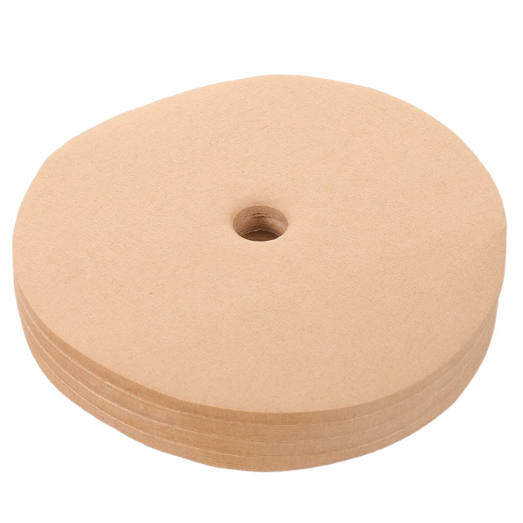 200-Pack Round Unbleached Coffee Filter Discs 3.74" Percolator Coffee Filter Paper SWANS Default Title