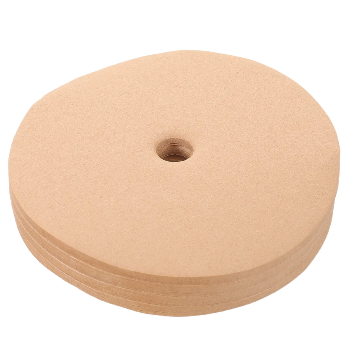 200-Pack Round Unbleached Coffee Filter Discs 3.74" Percolator Coffee Filter Paper SWANS Default Title