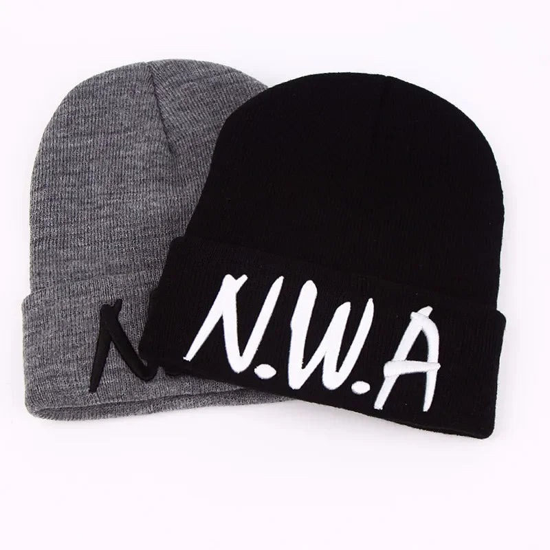 Unisex Knit Pompom Beanie Hat – Hip Hop Winter Cap for All Knit Beanie Hat SWANS