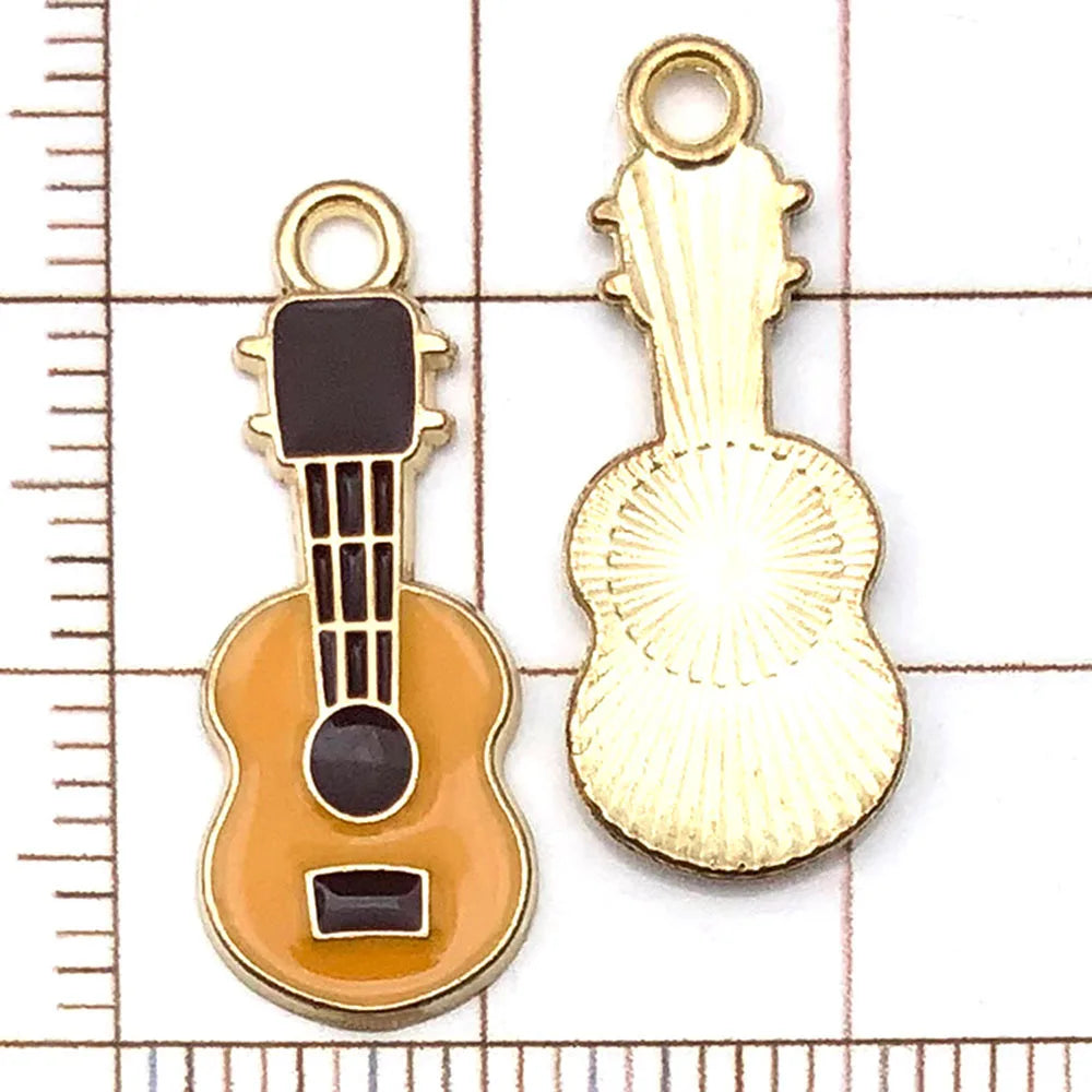 Yellow Sunflower Alloy Charm Pendant for DIY Jewelry & Keychains Jewelry Charm Pendant SWANS T