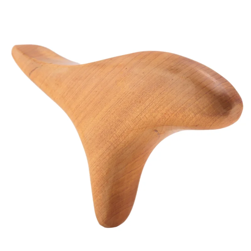 SWANS Wooden Triangular Reflexology Massage Stick – Foot & Neck Reflexology Massage Stick SWANS