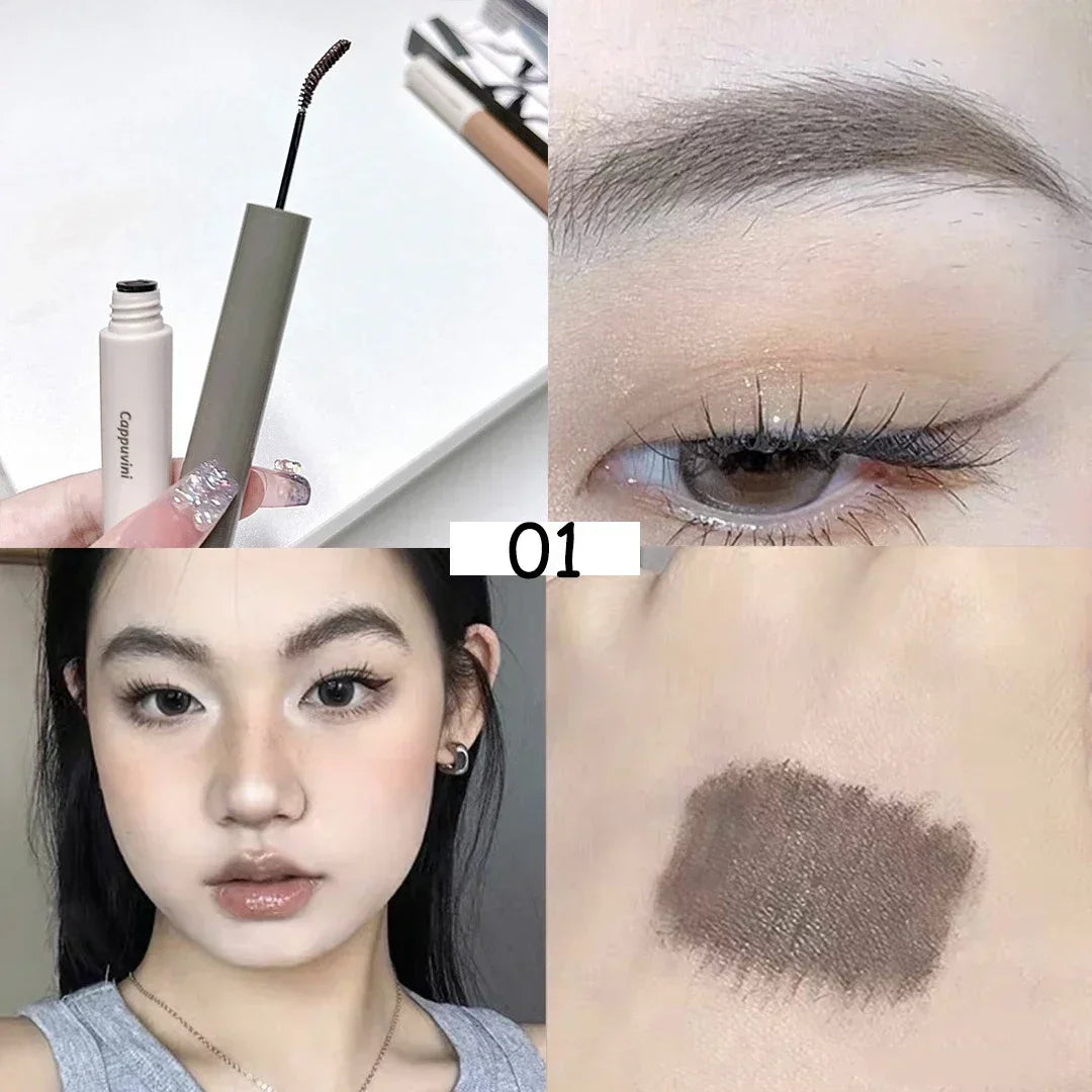 Waterproof Eyebrow Tint Dye Gel – Long-Lasting Brow Cream Eyebrow Tint Gel SWANS 01