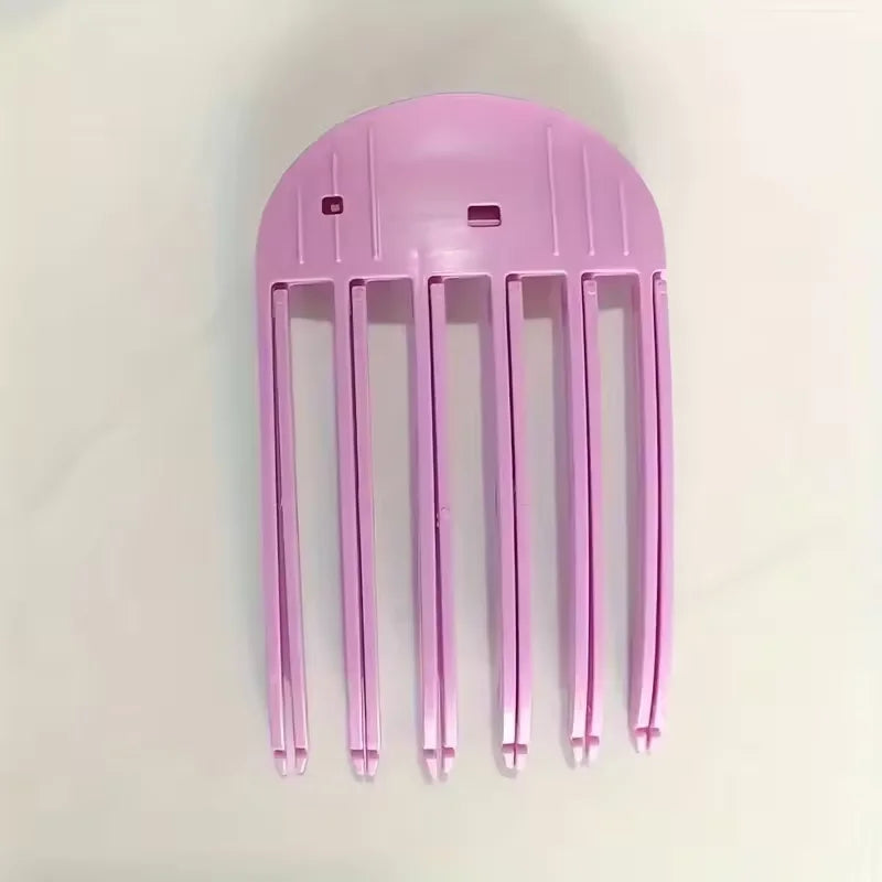 2-Pack Volumizing Hair Root & Bangs Curling Clips for Women Hair Volumizing Clips SWANS 6 Teeth-1pc