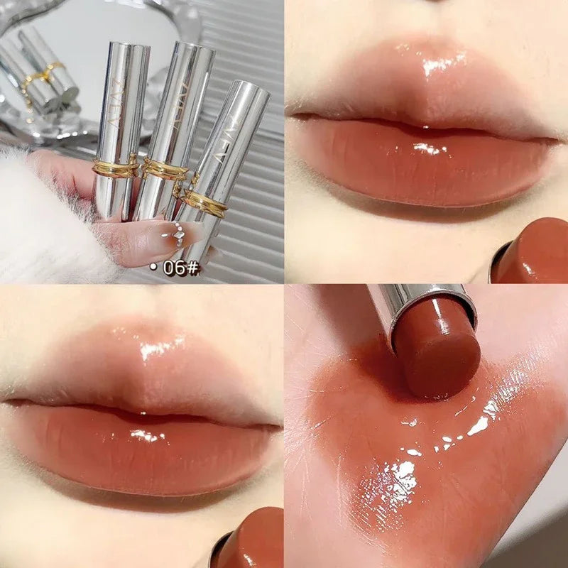 Tea Jelly Lip Gloss – Moisturizing Water-Light Tinted Lipstick Tinted Lip Gloss SWANS 06