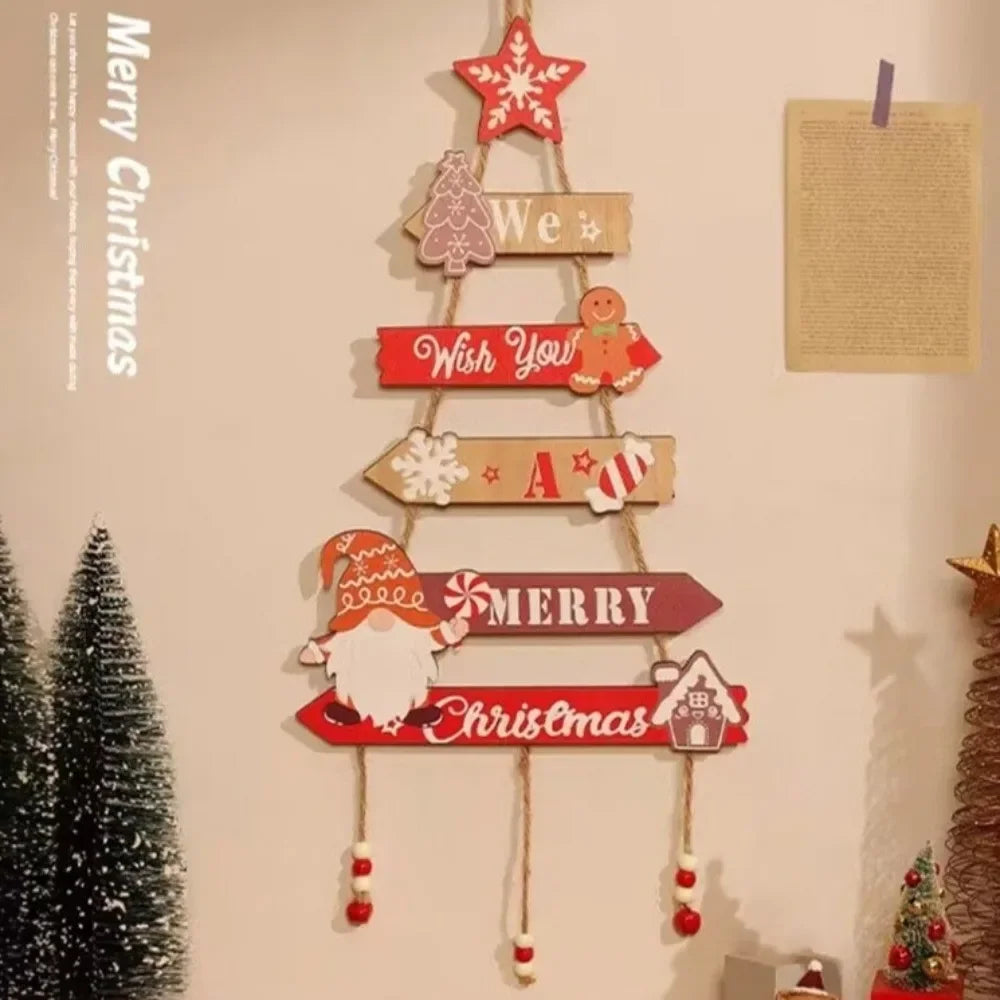 Wooden Christmas Tree Hanging Pendant – Laser Cut Ornament Christmas Ornament SWANS