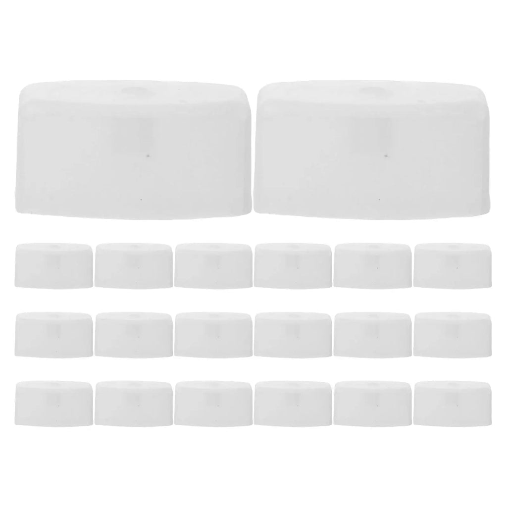 40-Pack Plastic Blind Rail End Caps – Horizontal Blind Repair Blind Rail End Cap SWANS
