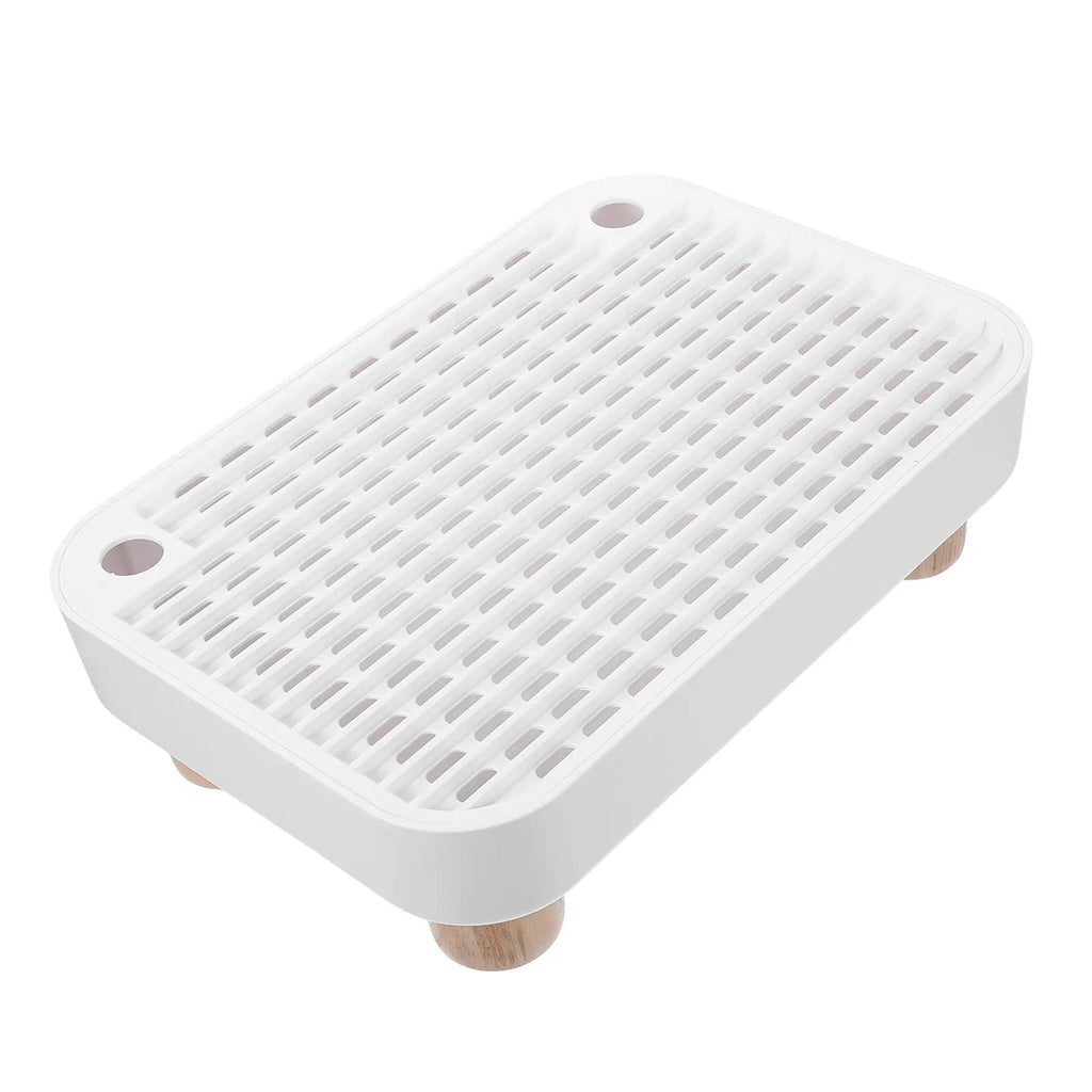 Cat Litter Box Ramp Step – Elevated Litter Catcher Platform Cat Litter Accessory SWANS