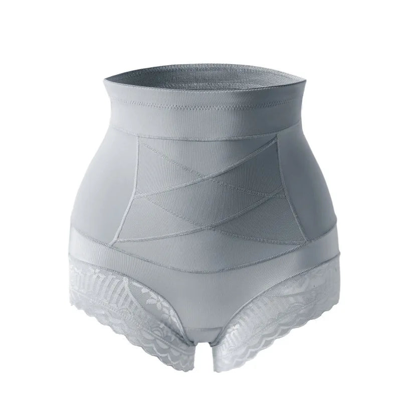 Women High Waist Shapewear Shorts – Tummy Control Butt Lifter Shapewear Shorts SWANS 8829GRAY XL