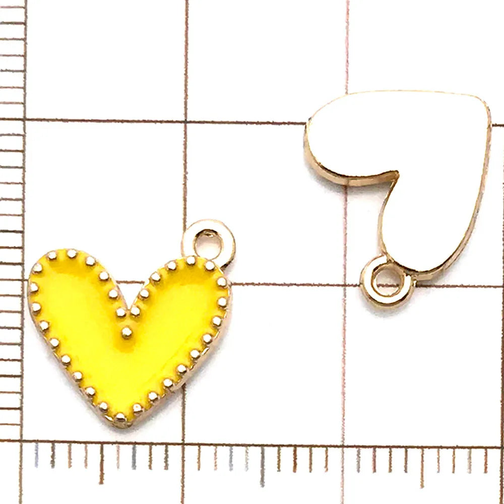 Yellow Sunflower Alloy Charm Pendant for DIY Jewelry & Keychains Jewelry Charm Pendant SWANS K