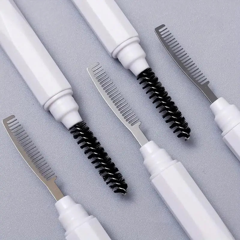 YOVIP Dual-End Eyebrow Brush & Brow Comb Grooming Tool Eyebrow Grooming Tool SWANS