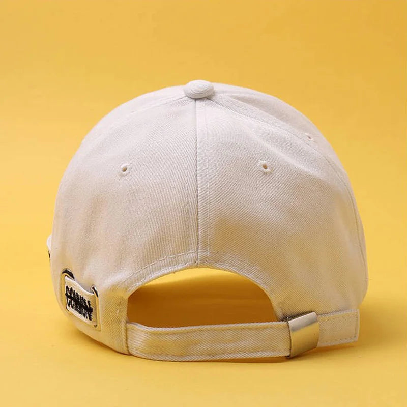 Letter Embroidery Baseball Cap – Unisex Streetwear Sun Hat Baseball Cap SWANS