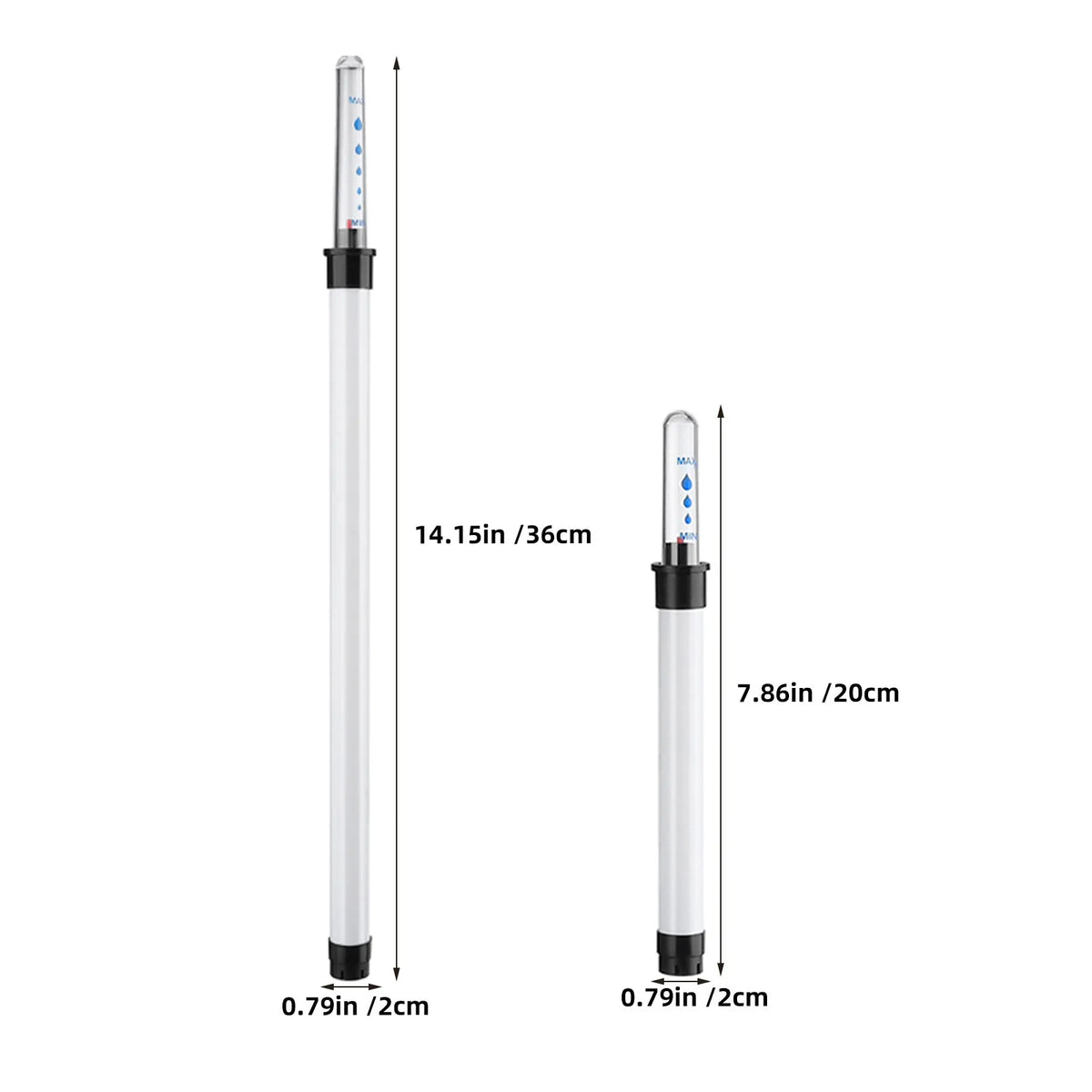 4-Pack Plant Water Level Gauge – Floating Moisture Indicator Plant Moisture Gauge SWANS