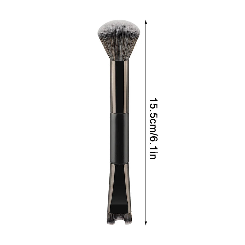 U-Shaped Nose Contour Brush – 2-in-1 Sculpting Makeup Tool Contour Makeup Brush SWANS one size