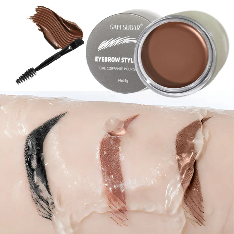 Waterproof Eyebrow Styling Gel – Long-Lasting Brow Dye Wax Eyebrow Styling Gel SWANS