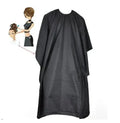 SWANS Waterproof Barber Cape – Pro Salon Haircut Gown Barber Haircut Cape SWANS black capewith rope