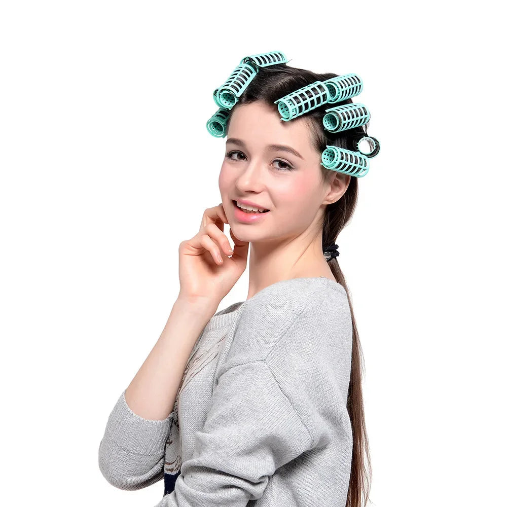 Heatless Hair Curlers – Self-Adhesive Flexi Rods & Perm Rollers Heatless Hair Curlers SWANS